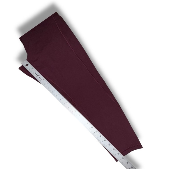 LULULEMON Align High-Rise Pant with Pockets 25 - Size 16 Garnet - Picture 8 of 10